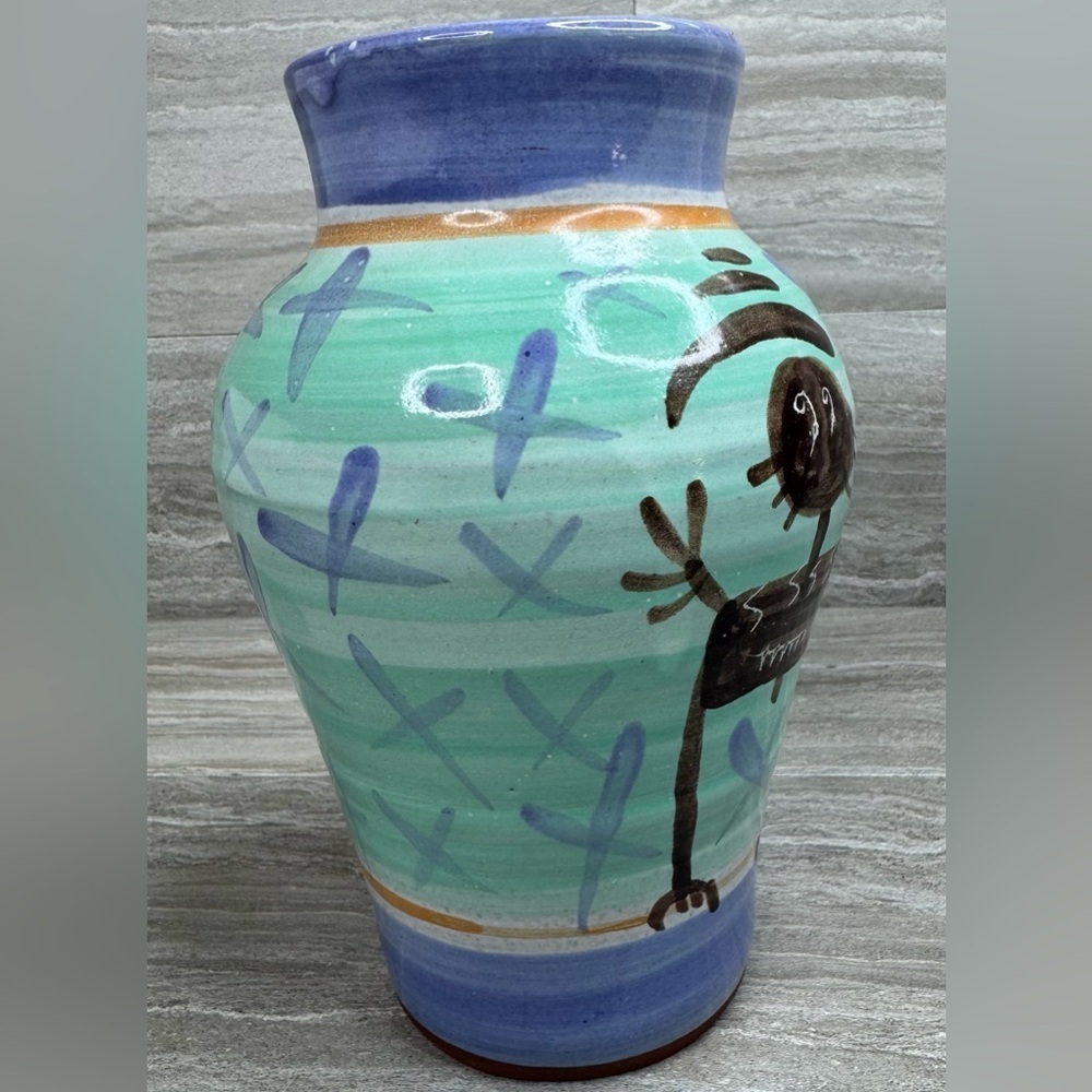VTG The Potter’s Garden Vase by Georgia Starr Newman of Taos New Mexico - Picture 5 of 10